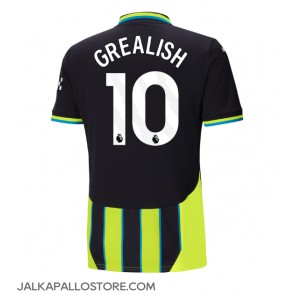 Manchester City Jack Grealish #10 Vieraspaita 2024-25 Lyhythihainen